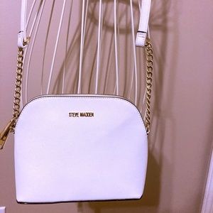 Steve Madden White Purse